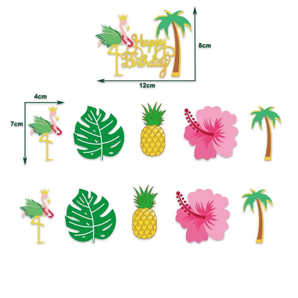 

Pineapple Flamingo Banner Hawaii Party Decor Birthday Party Decor Tropical Aloha Summer Beach Party Decor Flamingo Parti Balloon