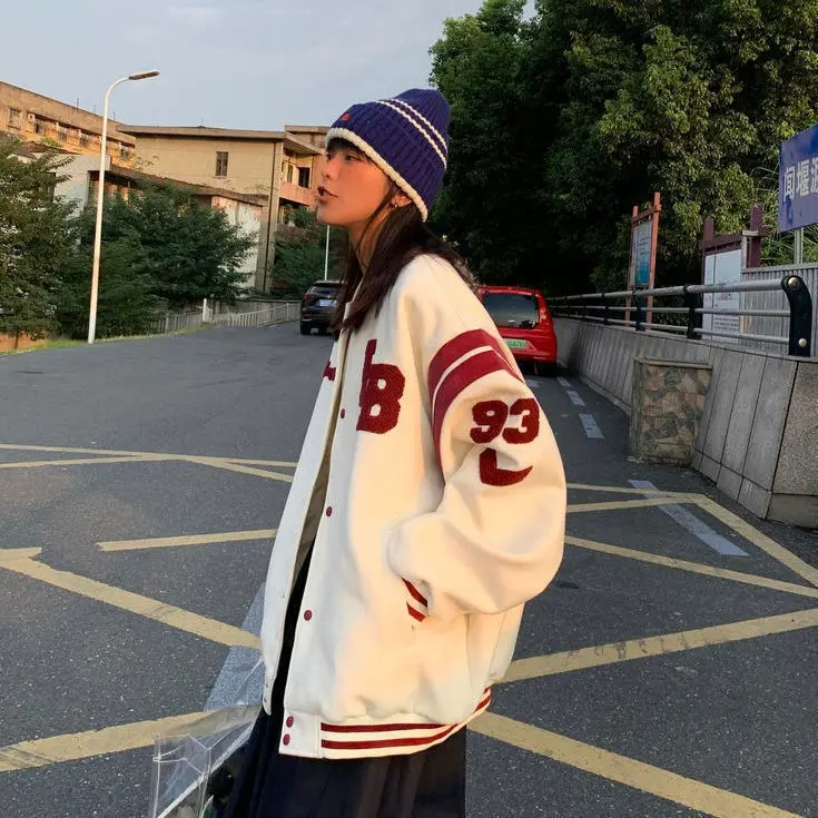 

Plus Size Korean Fashion Clothes Cool sweatshirt women 2021 Spring New Oversized Hoodies Zip up Tops Casual jacket