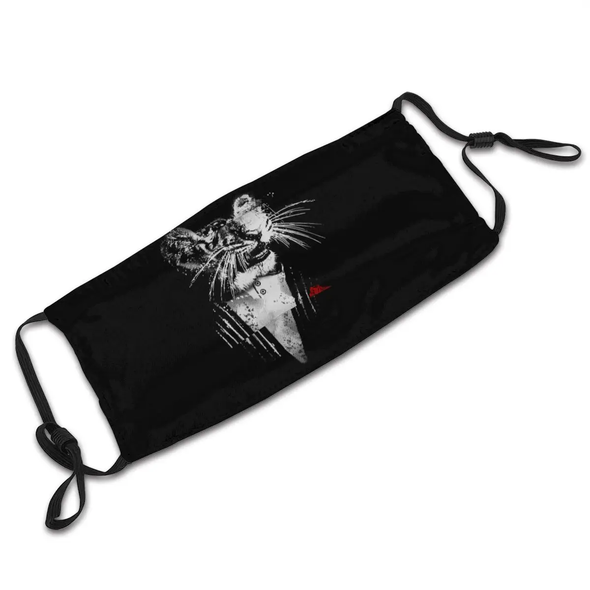 

Tiger With Replaceable Filters Mouth Mask Hip Hop Respirator Muffle Anti Bacterial Dust Protection Mask