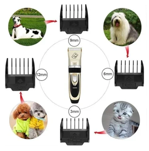 Профессиональная машинка для стрижки домашних животных электрическая