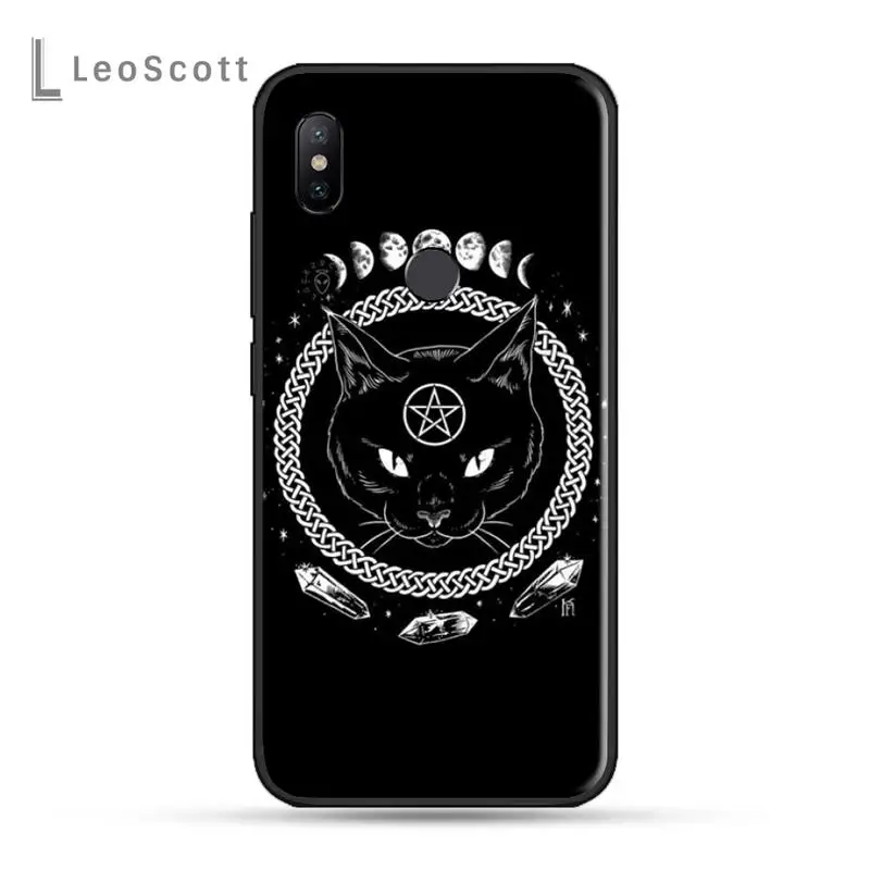 

Witches moon Tarot Mystery totem Phone Case For xiaomi Redmi 5 5A plus 7A 8 note 2 3 4 5 5A 6 7 GO K20 A2