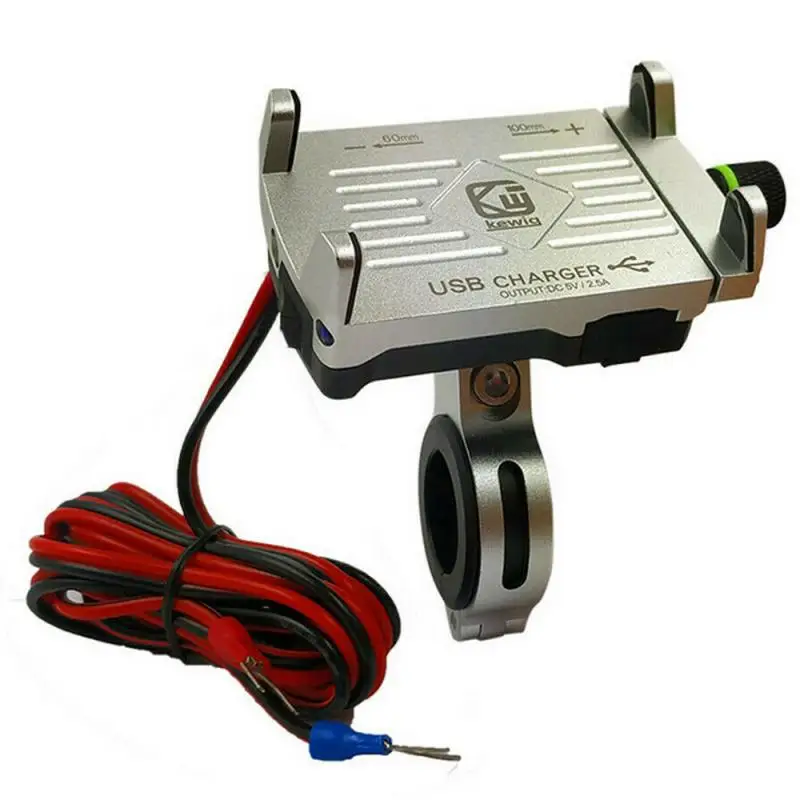 

Bicycle Phone Holder Handlebar Clip Stand USB Fast Charger With Switch Mount Cell Phone Holder Bracket For IPhone 11 Pro Max