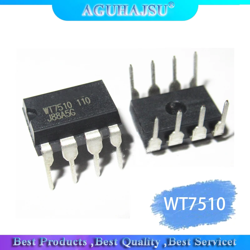 5 шт./лот WT7510 7510 DIP8 IC лучшее качество | Электронные компоненты и принадлежности