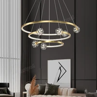 kitchen light italian light luxury glass pendant lights living room crystal gold lighting living room bar hanging light