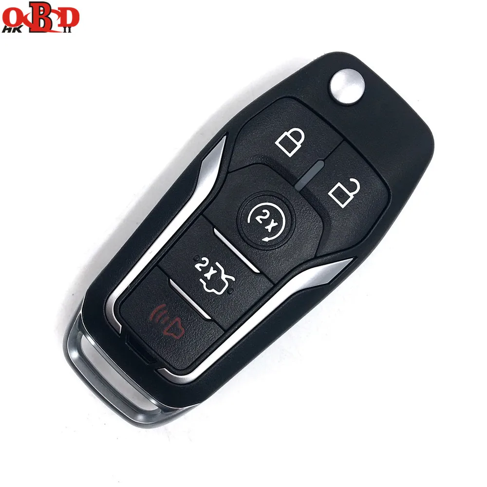HKOBDII 433 МГц с чипом 4D63 4D60 для Ford Focus Mondeo S MAX Ecosport 2013 2014 OEM Заводской бесключевой