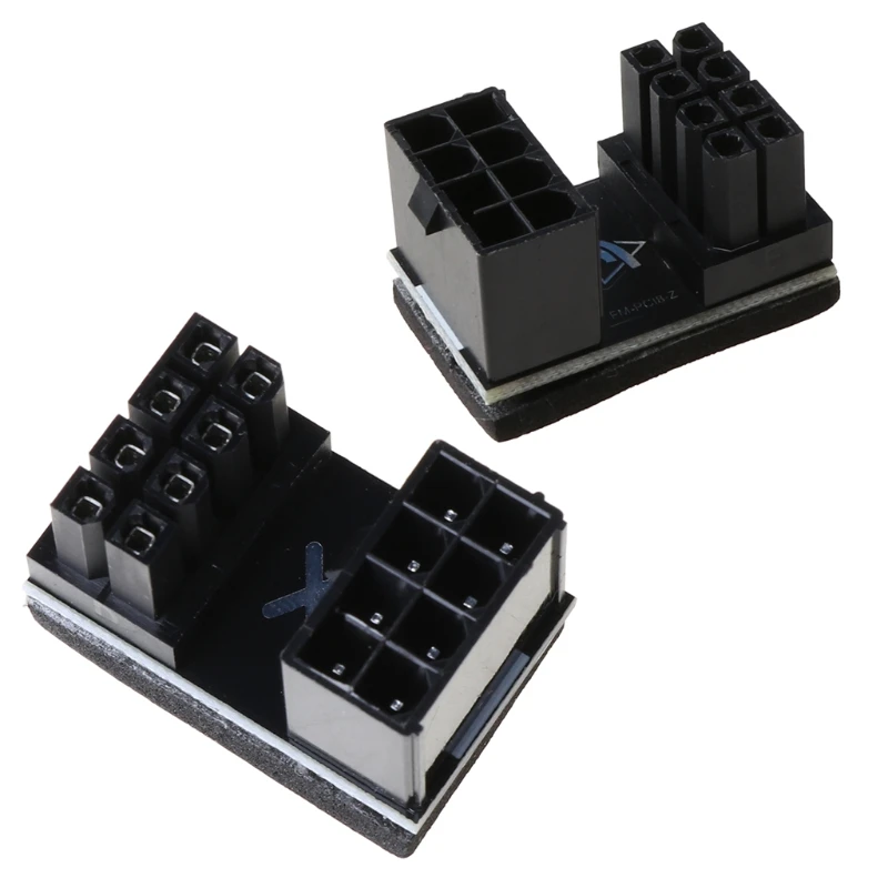 

A TX 6pin Male 180 градусов угловой до 6Pin Женский адаптер питания для графического кабеля