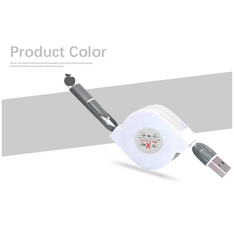 2 в 1 USB кабель для iPhone XS Max XR X 8 7 6 6S Micro USB кабель Android для samsung Xiaomi huawei Выдвижной зарядное устройство USB порт