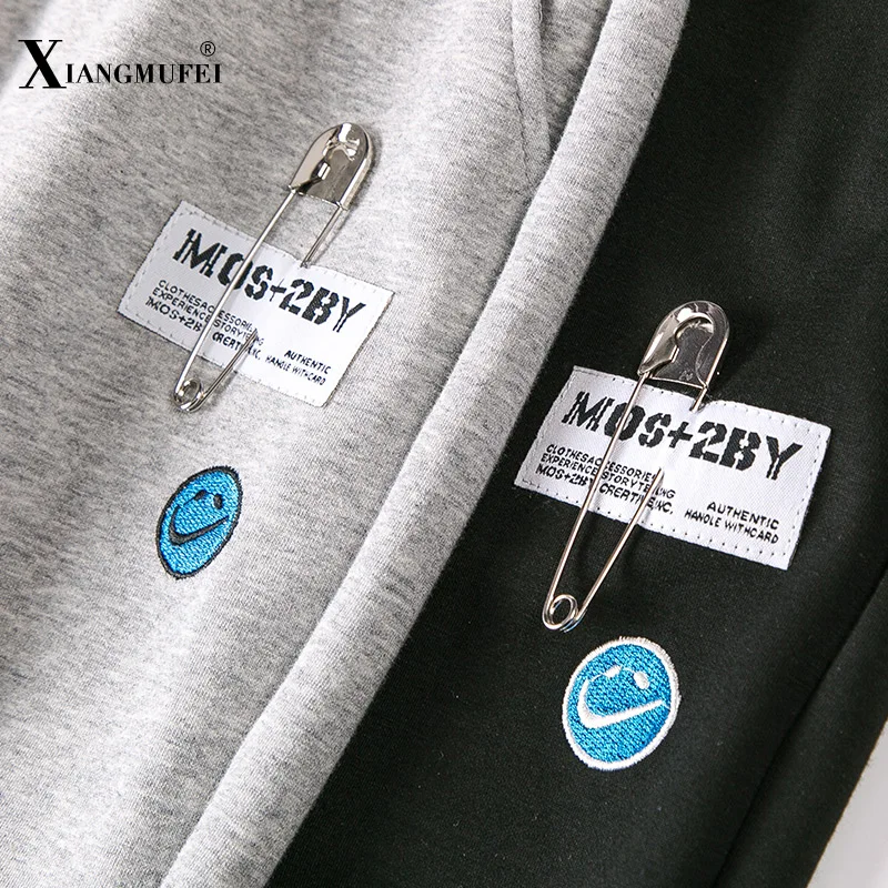 

Woman Solid Color Sports Pants Loose High Waist Harem Ankle-length Pants Elastic Band Casual Trousers With Pockets