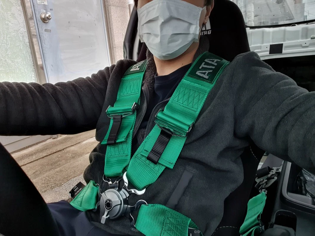 Универсальный автомобильный ремень безопасности 3 дюйма тканевый 4-точечный и