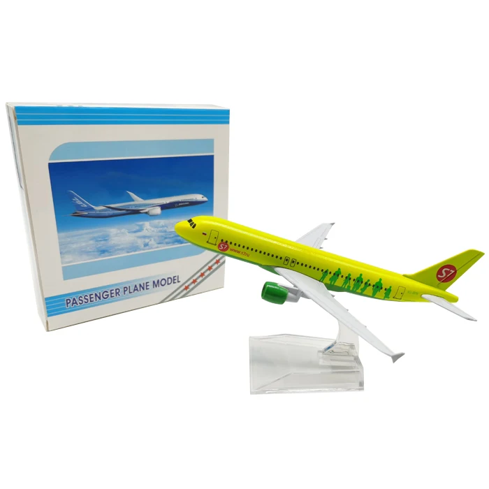 

16cm 1/400 Scale Siberia Airways air Passenger A320 Diecast alloy aircraft model plane kids Children birthday gifts collections