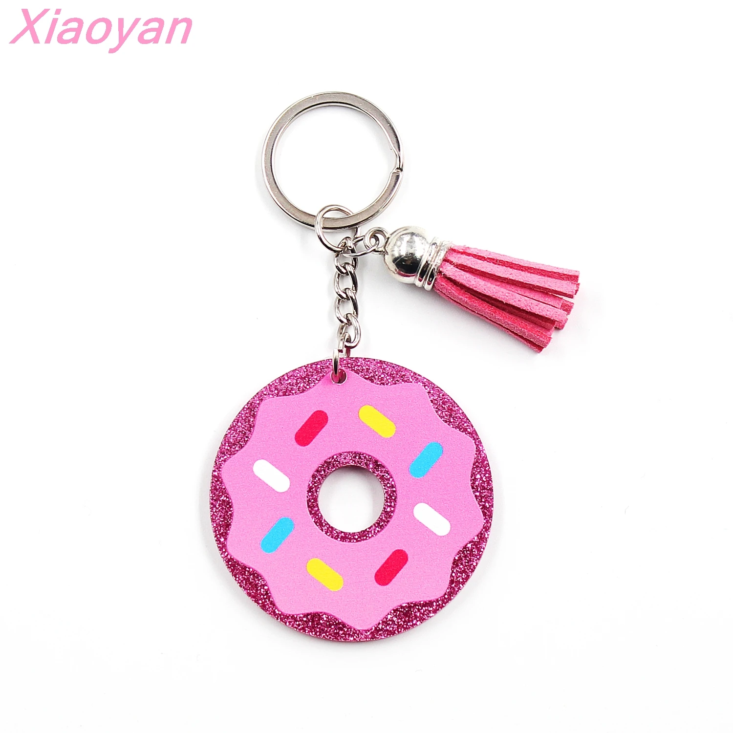 Женский милый акриловый брелок с блестками | Украшения и аксессуары