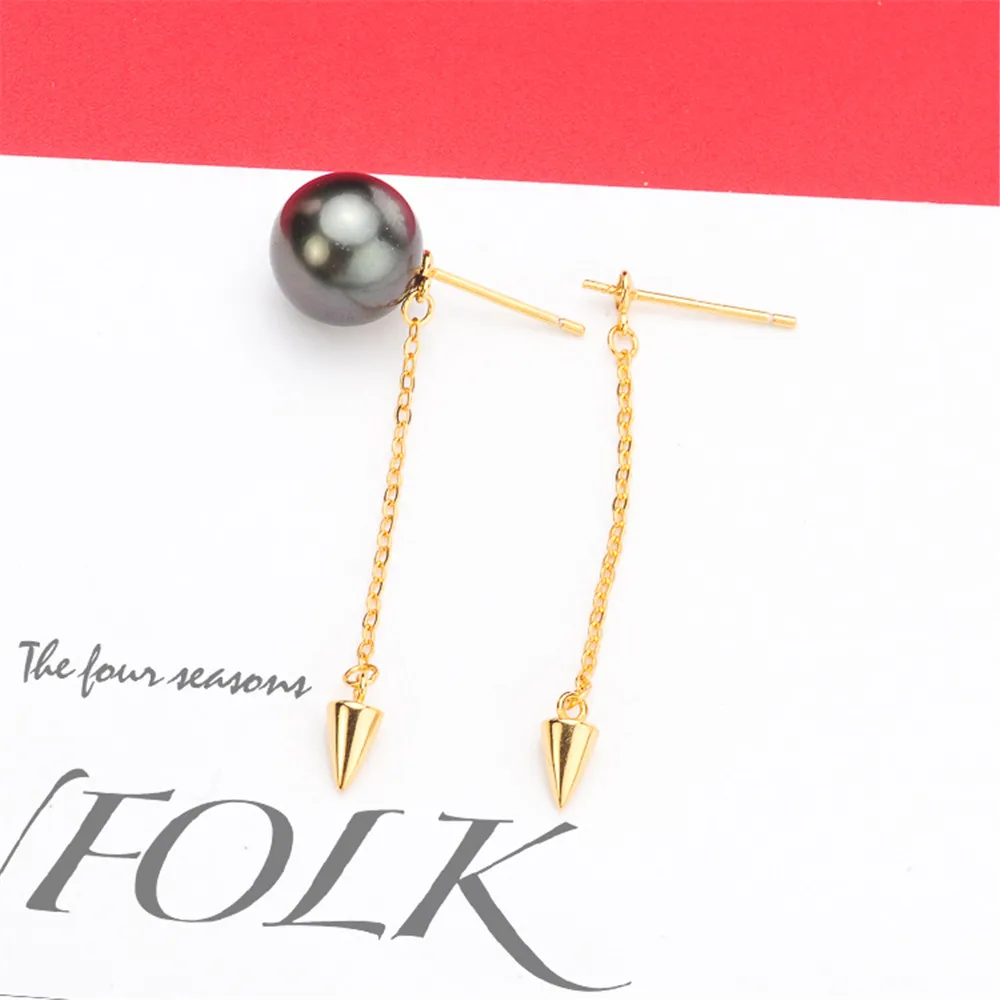 

Настоящее Твердые 925 стерлингового серебра жемчужные серьги-гвоздики, аксессуары Findings, сделай сам, ювелирное изделие ушной крючок пустые По...