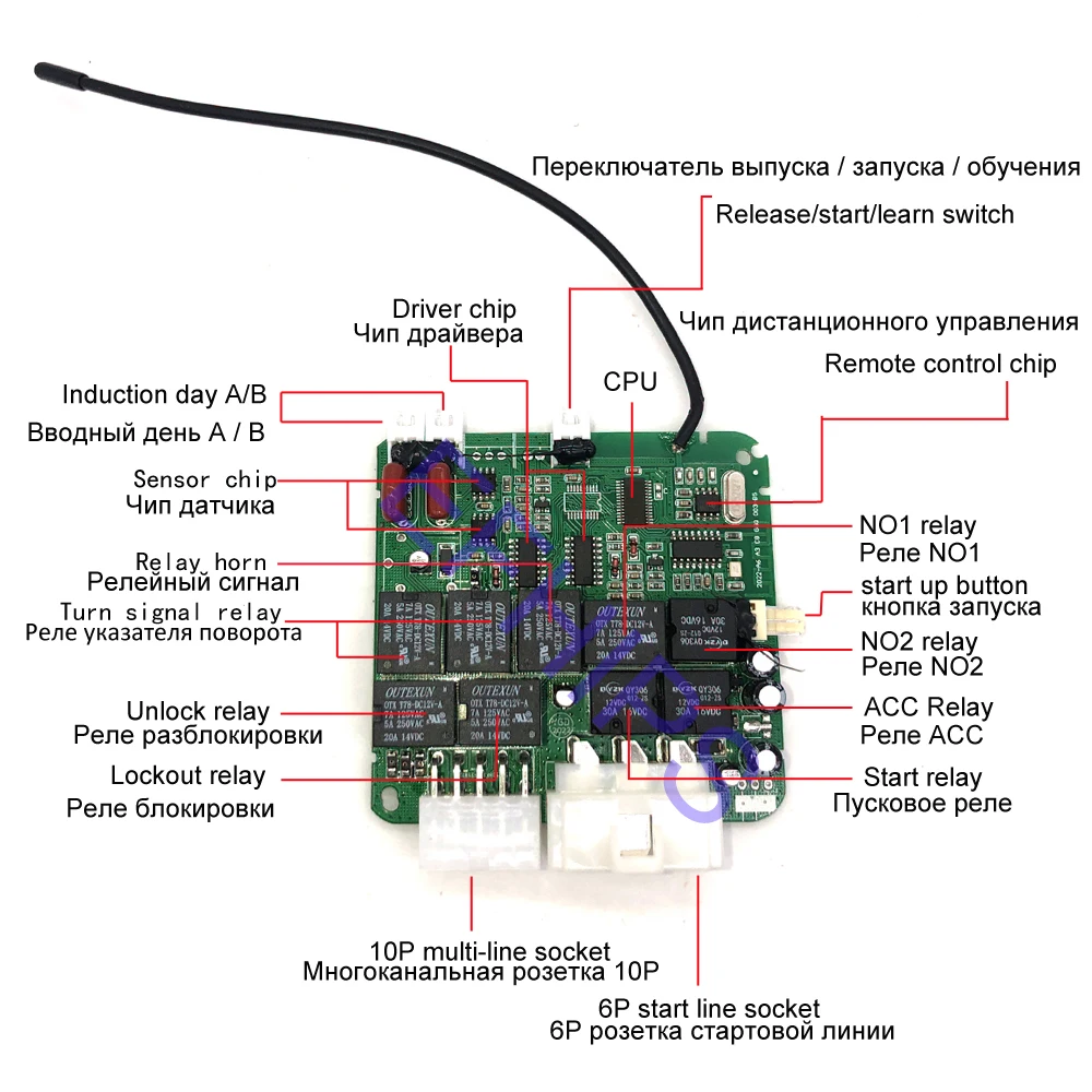 Дешево Автоматическая система доступа без ключа, запуск и остановка двигателя, автозапчасти с одним ключом