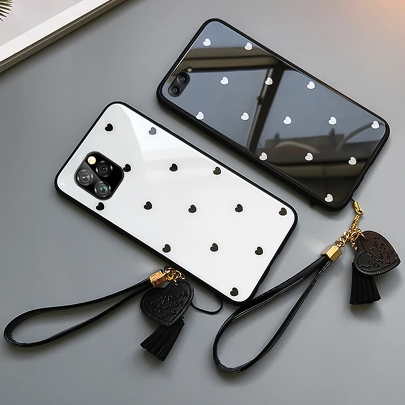 Чехол и ремешок для iPhone 11 Pro Max чехлы телефонов Жесткий из закаленного стекла с