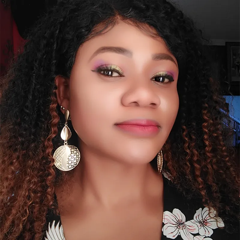 Женские серьги с тремя шариками Fani золотистые длинные подвески ажурные сережки