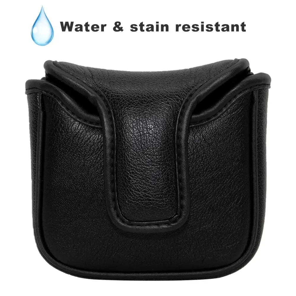 Чехол для клюшки гольфа чехлы клюшек из искусственной кожи с магнитной