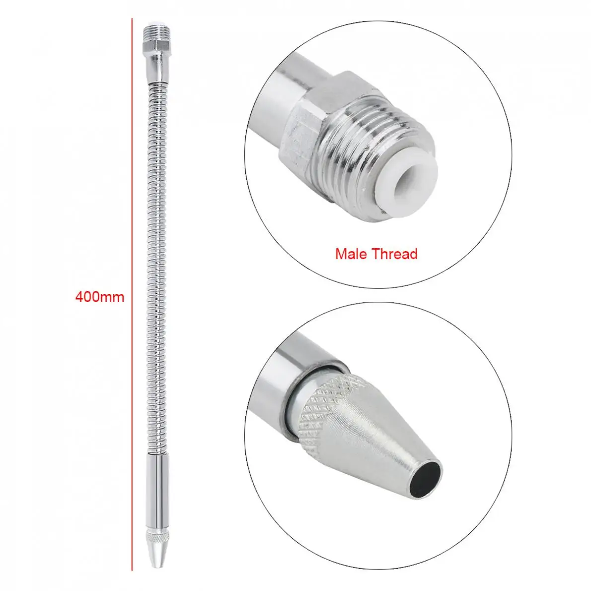 Металлическая гибкая трубка для водяного и масляного охлаждения с круглой
