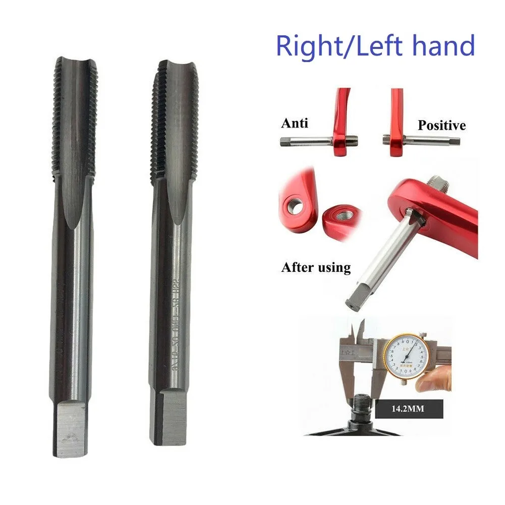 1 Pcs 9/16''-20 Tap Right Hand /Left Hand Thread HSS TPI Tap For Bike Crank Repair Tools Hand Tools Accessories