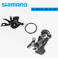 shimano deore m4100 m4120 10 speed shifter lever rear derailleur sl m4100rd m4120 for mtb bicycle mountain bike