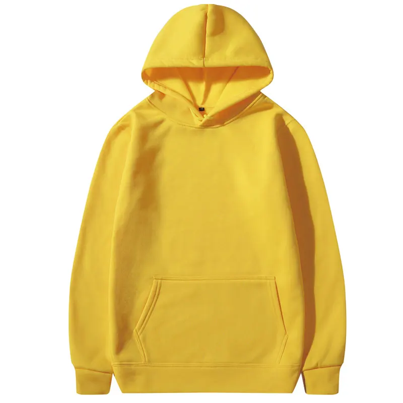 Мужская толстовка с капюшоном Повседневная однотонная весна осень 2019|Мужские