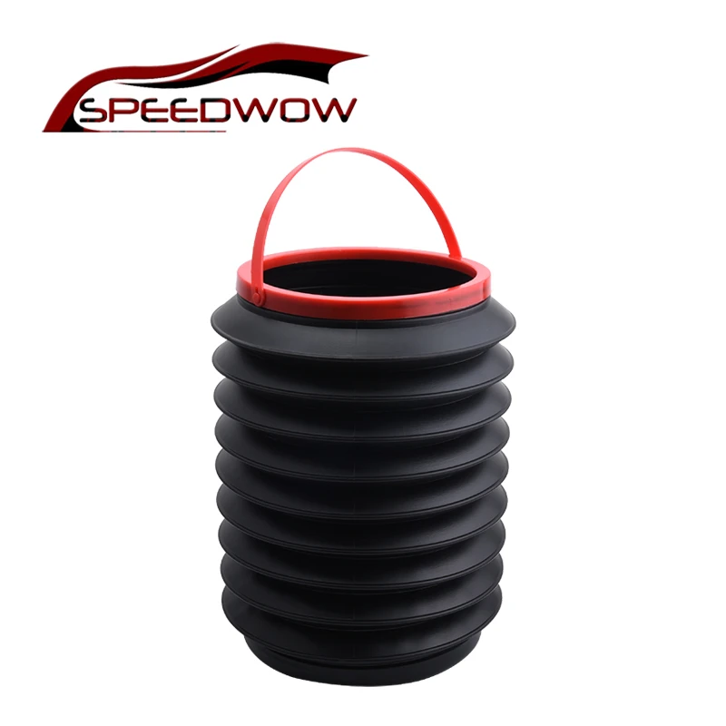 SPEEDWOW прочная Автомобильная мусорная корзина Выдвижная складная коробка для