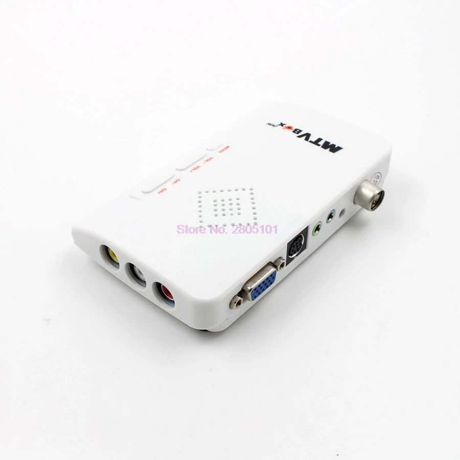 Dhl или fedex 50 шт. Φ Top Box приемник Цифровой Внешний LCD PC CRT TV Box/аналоговый ТВ тюнер /