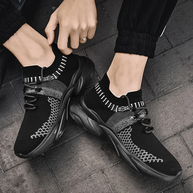 Men Casual Shoes Light Outdoor Sneakers 2021 Summer New Fashion Male Walking Footwear Comfortable Breathable |