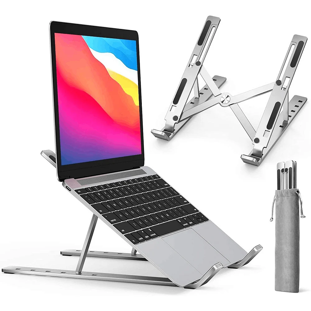 

Portable Laptop Stand Aluminium Support Laptop For Macbook Air Pro Foldable Laptop Holder Notebook Stand Laptop Accessories