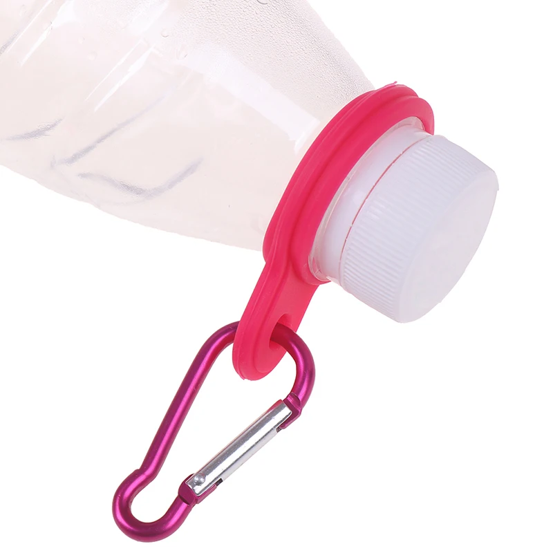 1 шт Открытый скалолазание бутылка для воды висячая Пряжка Кокс силиконовый