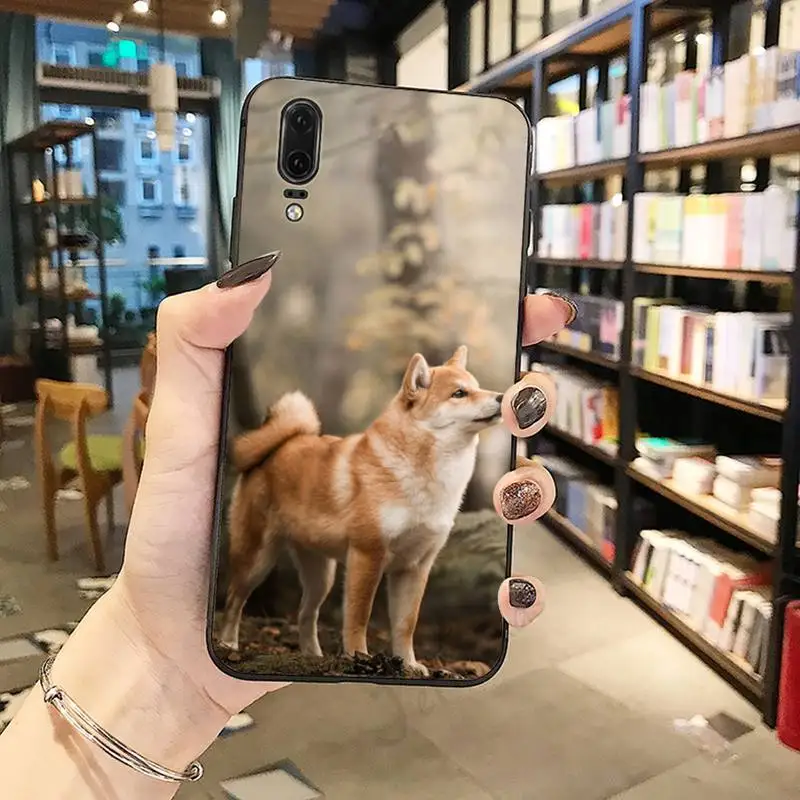 

shiba inu cute dog animal Phone Case For Huawei honor Mate P 10 20 30 40 i 9 8 pro x Lite smart 2019 nova 5t