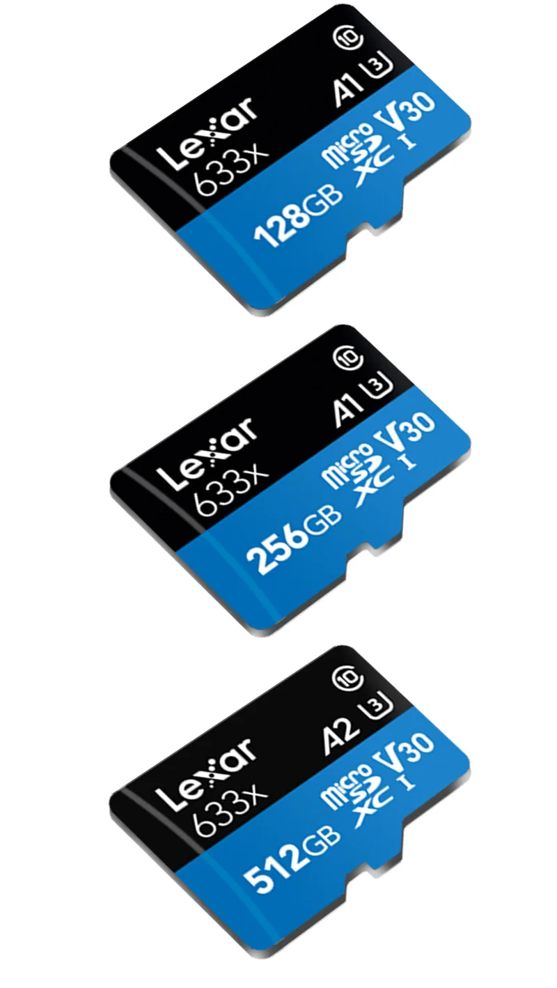 Lexar Оригинальная карта памяти 633x максимальное значение скорости 95 МБ/с./с 32 Гб SDXC класс 10 Micro SD карта 64 Гб 128 ГБ U3 UHS-I V30 TF Microsd
