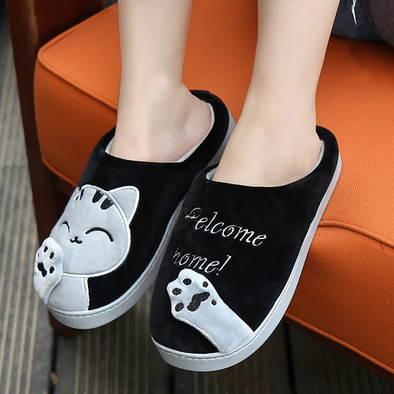 Зимние тапочки женские Вьетнамки Теплая обувь меховые шлепанцы домашняя с