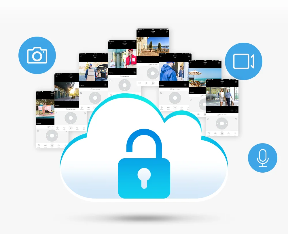 AOUERTK Беспроводная P2PWifi IP камера 1080P PTZ для улицы, автоматическое отслеживание скорости, купольная камера безопасности, поворотная сеть видеонаблюдения