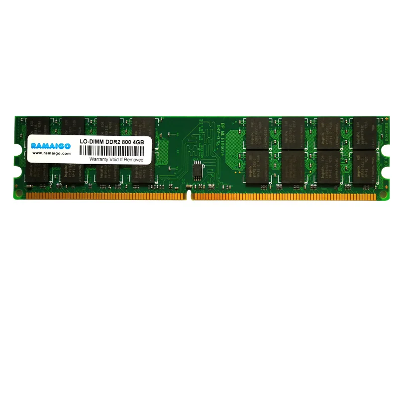 DDR2 PC2-6400 800 МГц одиночный 4 ГБ 2 8 ОЗУ для настольного компьютера 1 в CL5 неecc