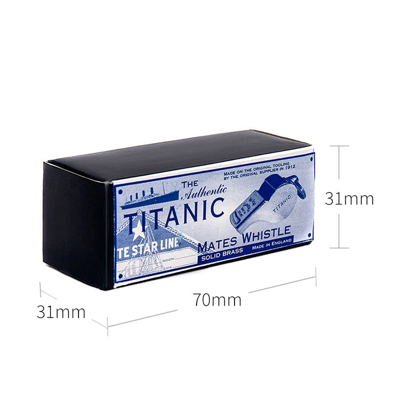 Свисток ACME Titanic 58 металлический медный большой свисток для выживания на открытом