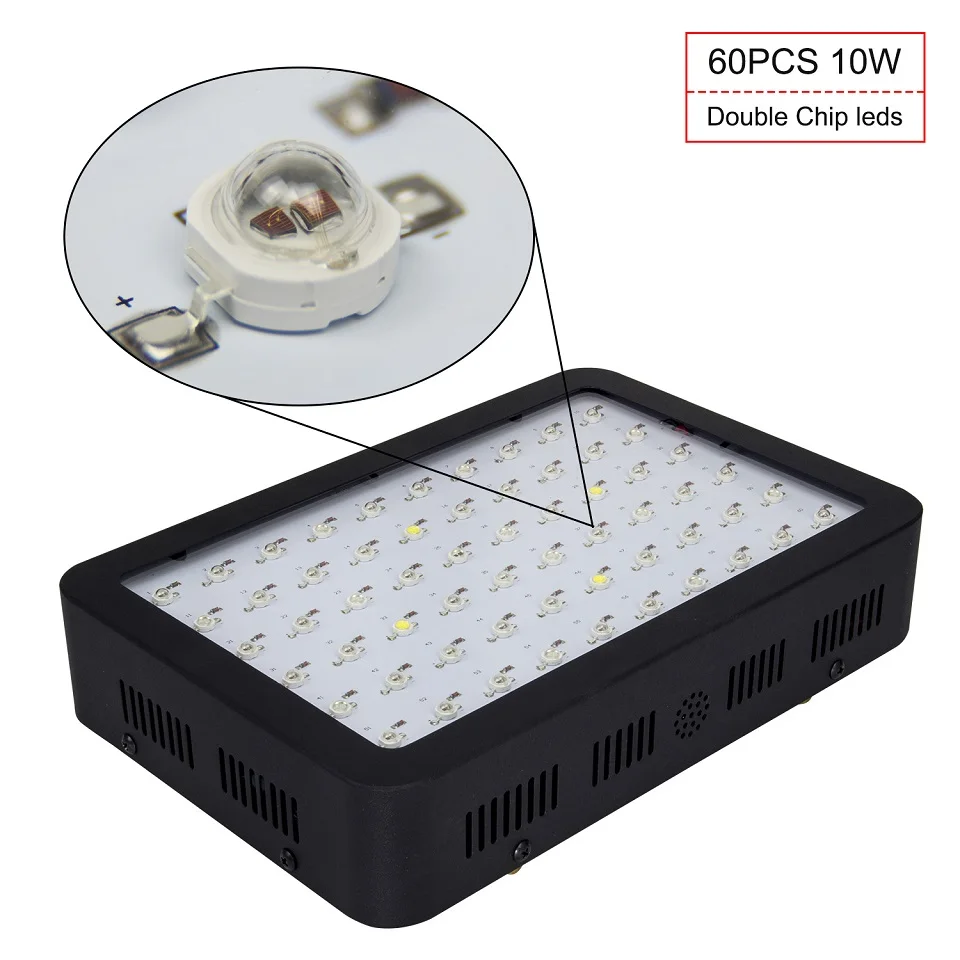 Полный спектр LED Grow Light 300W 600W 1000W растущая лампа Крытый гидропоники теплицы СИД