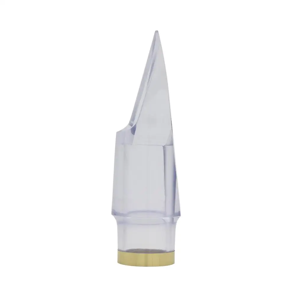 Professional Alto Saxophone Mouthpiece For Sax Playing Music Transparent Golden Rim Parts | Спорт и развлечения