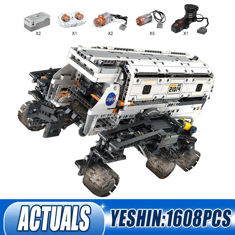 

MOULD KING 21014 Star Plan Toys APP RC Motorized Star Explorer Vehicle High-Tech Car Model Building Blocks Bricks Kids Gifts