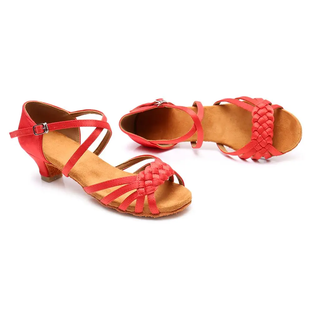 Latin Dance Shoes Salsa For Women Girls Children Indoor Tango Ballroom Dancing High Quality Dropshipping | Спорт и развлечения