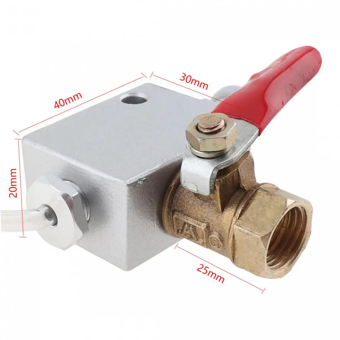 Белая трубка шаровой клапан охлаждающий опрыскиватель регулировка и