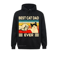 best cat dad ever hoodie funny cat dad father vintage punk hoodie sweatshirts for male discount anime sweater men clothes