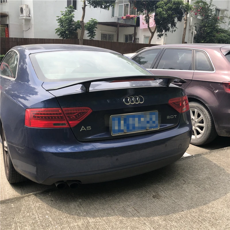 Спойлер для Audi A5 2006 2018 спойлер Автомобильный задний цветной из АБС пластика TF и