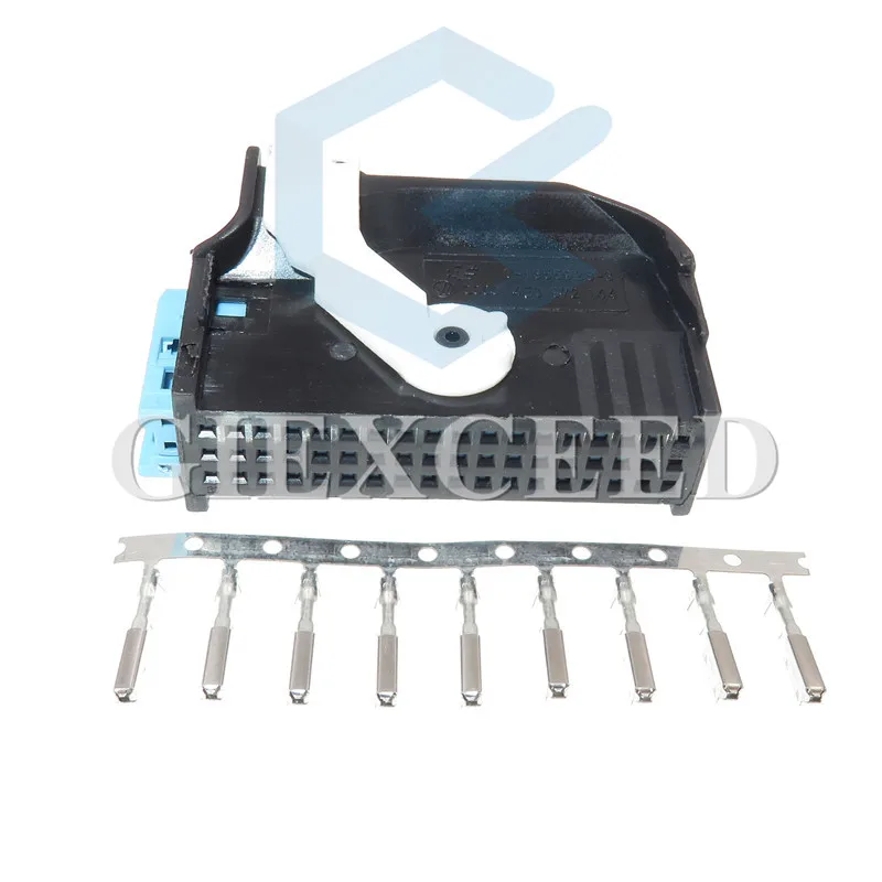 1 комплект 54 Pin 4E0 972 144 автомобильный разъем с клеммой 4E0972144 ECU для Volkswagen Audi BMW Bluetooth