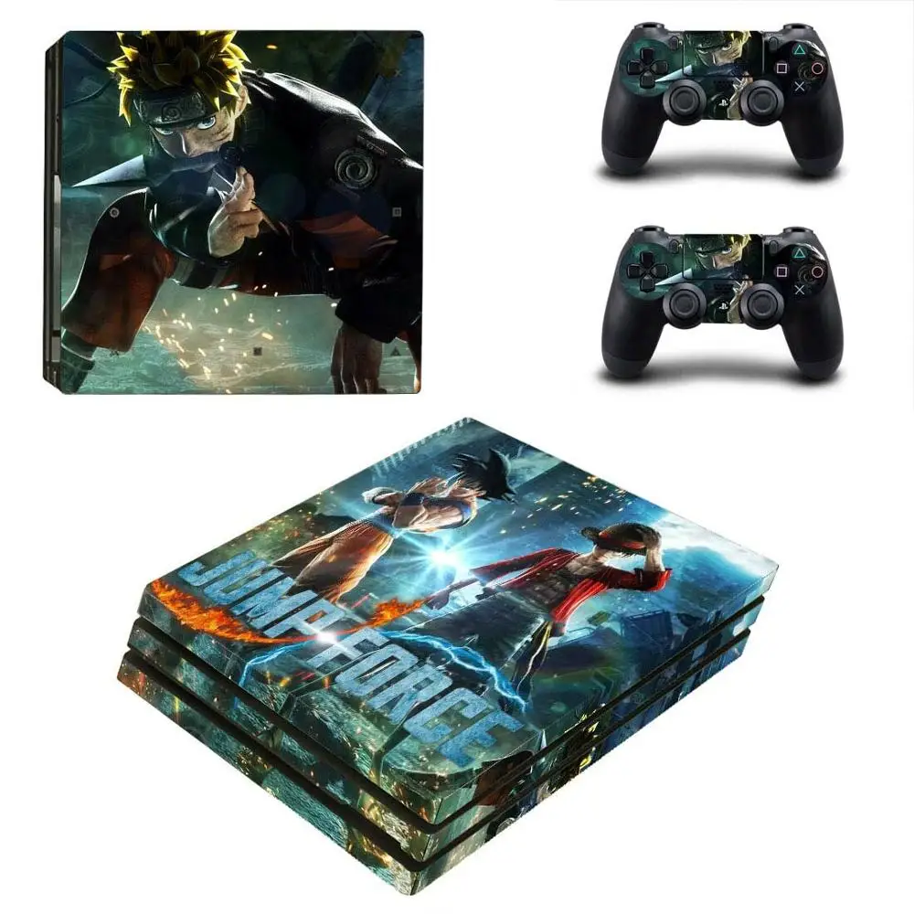 Виниловые наклейки для консоли Sony Playstation 4 Pro и контроллеров из цельного материала