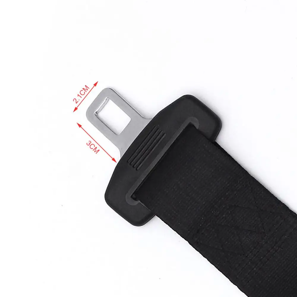 

2PC 14" Longer 36cm 14" Universal Car Auto Seat Seatbelt Safety Belt Extender Extension Buckle Seat Belts & Padding Extender