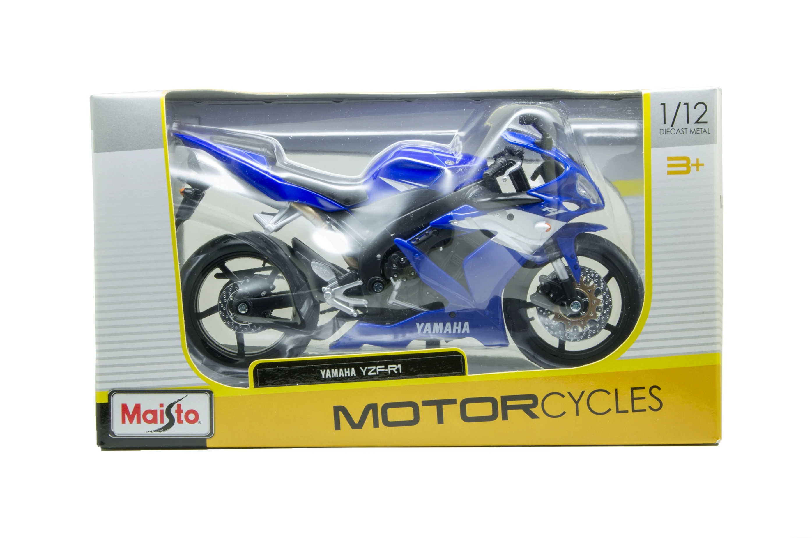 Модель мотоцикла Maisto YZF R1 YZ450F, модель 1:12, модель металлического литья под давлением, миниатюрная гоночная игрушка для коллекции подарков