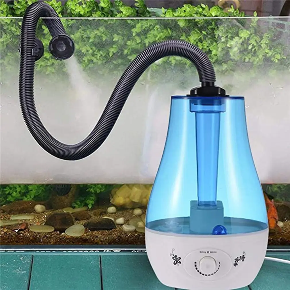 

Reptile Humidifier 3l Water Tank Lizards Chameleons Snakes Terrarium Vaporizer Ultra-silent Mist Maker with Flexible Hose