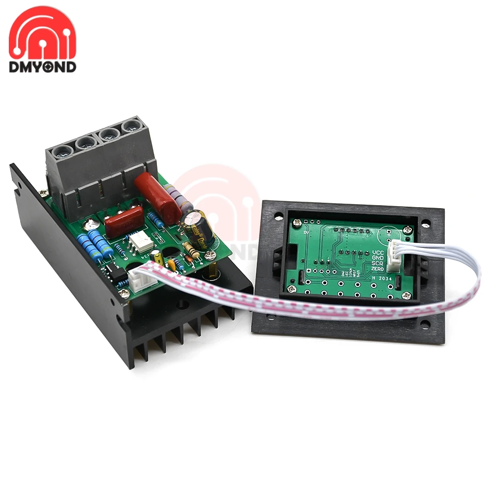 Регулятор напряжения SCR 220 В переменного тока 10000 Вт электронный регулятор