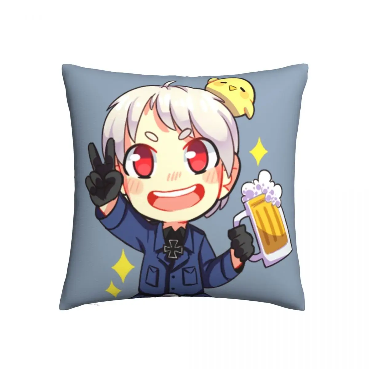 

Летняя Милая Наволочка на молнии из полиэстера Hetalia