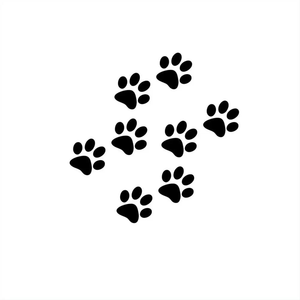 8 шт. автомобильные наклейки Собачья лапа | Автомобили и мотоциклы